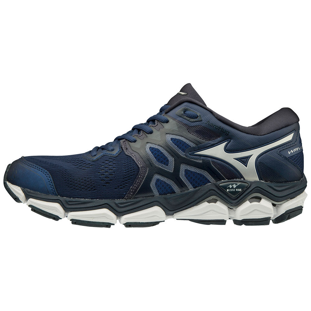 Mizuno WAVE HORIZON 3 Férfi Futócipő Kék/Titán LEV514672